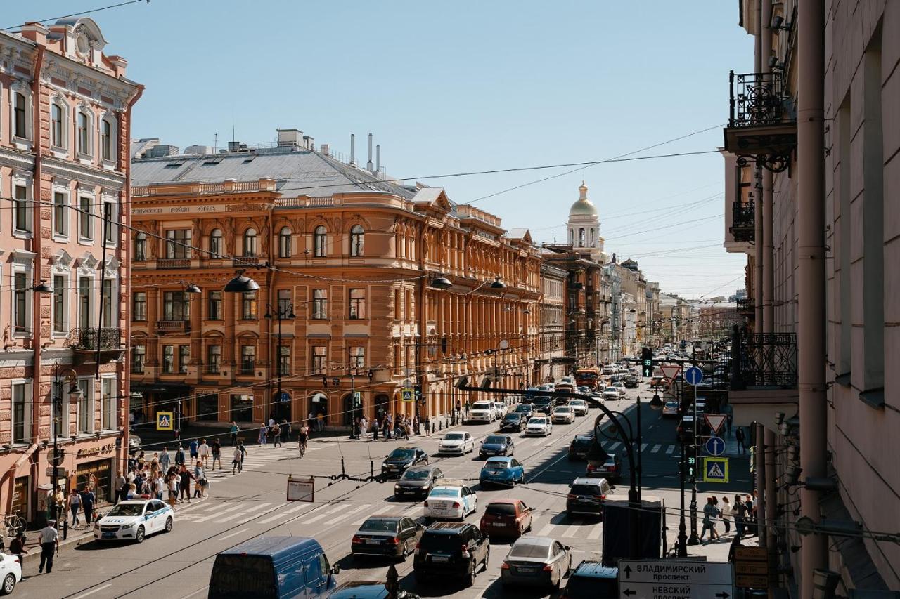 Piterskaya Club Hotel Saint Petersburg Bagian luar foto